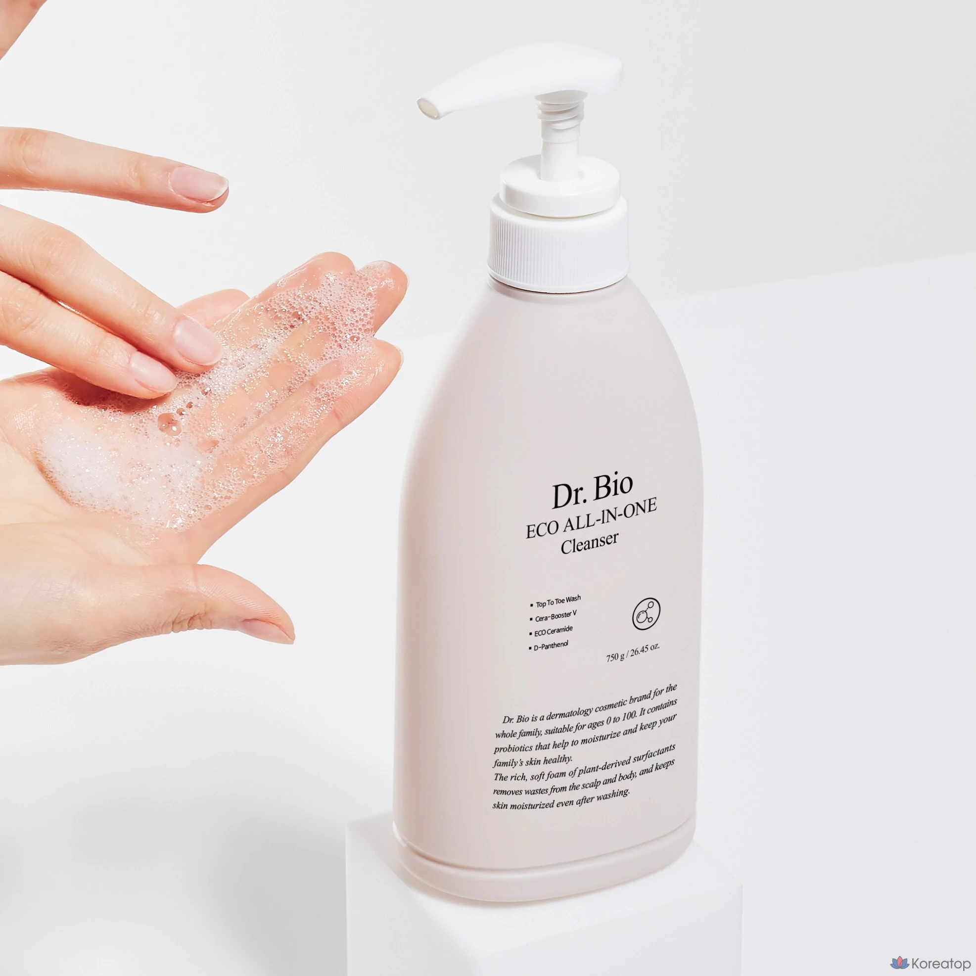 Лосьон для лица и тела Dr. Bio Eco 750 г + универсальное очищающее средство 750 г (2 комплекта), фото 5