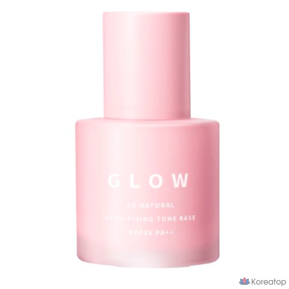 Тонирующая основа под макияж So Natural Glow Fixing Tone Makeup Base 30 мл, один цвет (розовый), 1 шт.