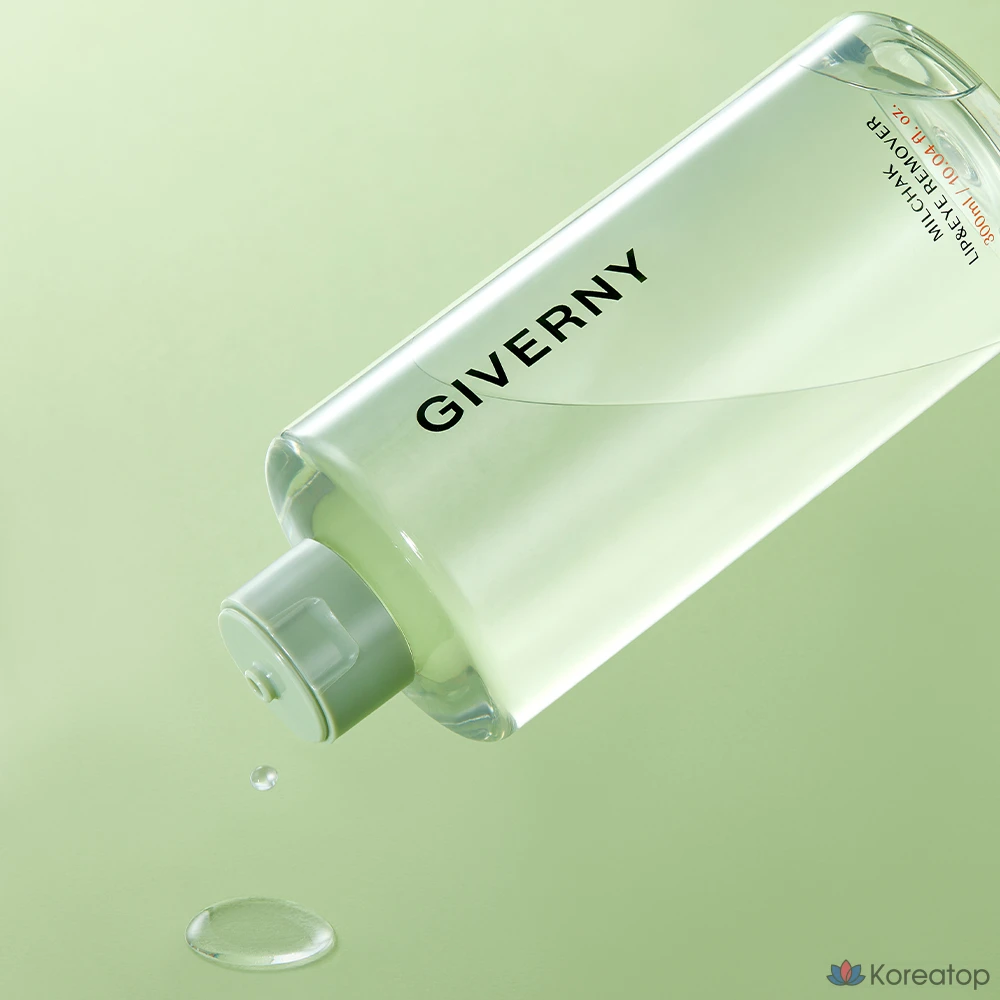 Средство для снятия макияжа с губ и глаз Giverny с низким уровнем раздражения, 300 мл, 1 шт.