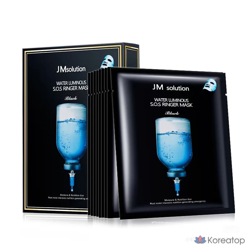 Набор масок JM Solution Mask Pack (10 шт. Honey Glow + 10 шт. Ringer Water Glow + 10 шт. Blue Glow), 6 штук., фото 4