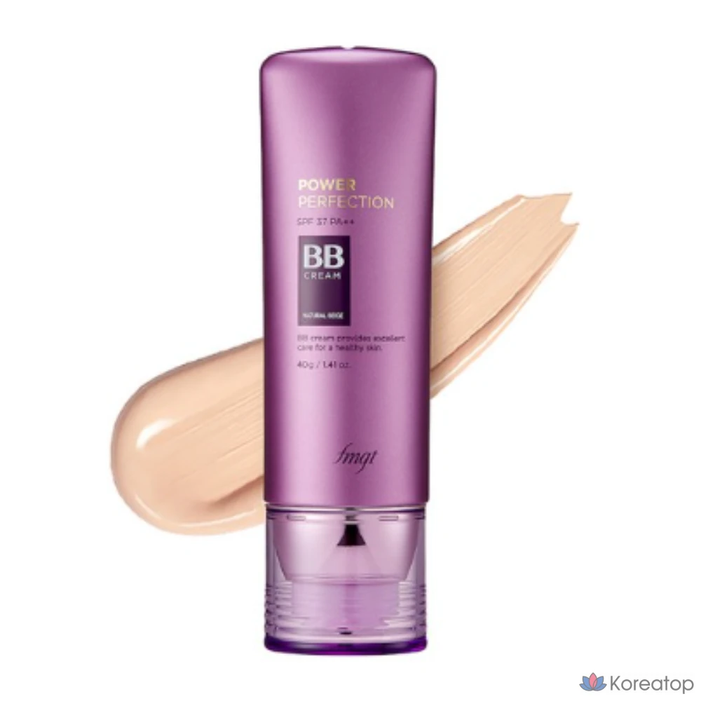 BB-крем The Face Shop Power Perfection SPF 37 PA++, V203 Натуральный бежевый, 40 г, 1 шт.