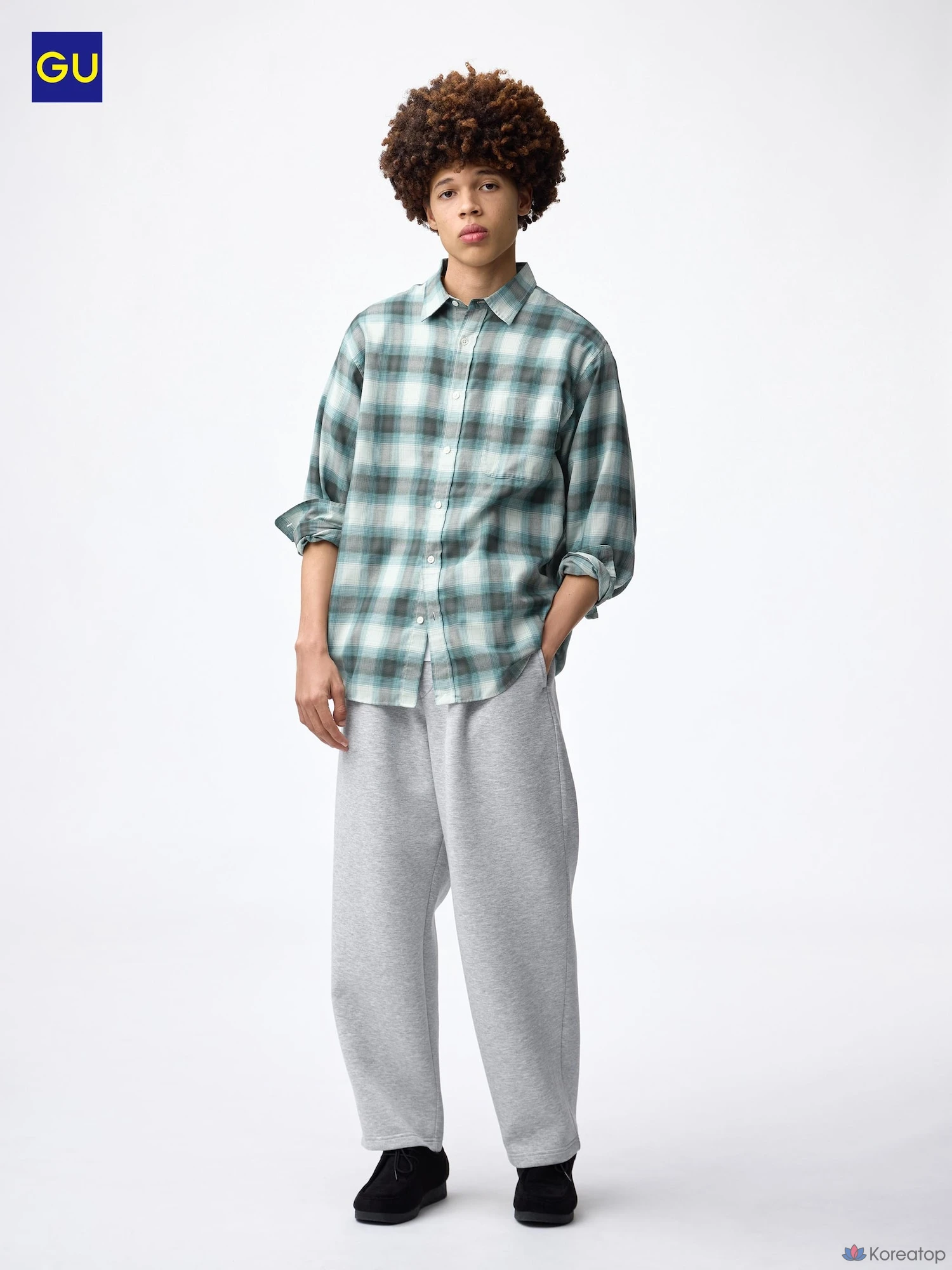 Брюки Uniqlo Puff Sweat Carrot Pants