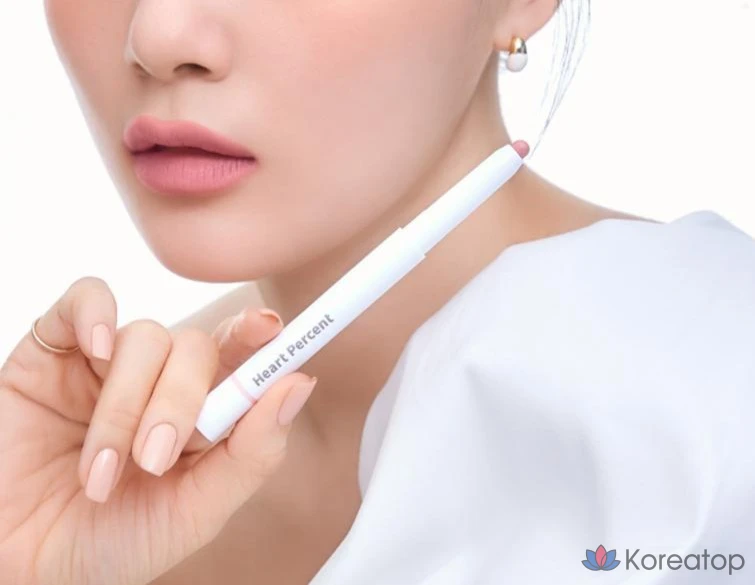 Карандаш для губ Heartpercent Dot On Mood Lip Pencil, оттенок 02 Creamy Pink, 0.8 г, 1 шт., фото 2