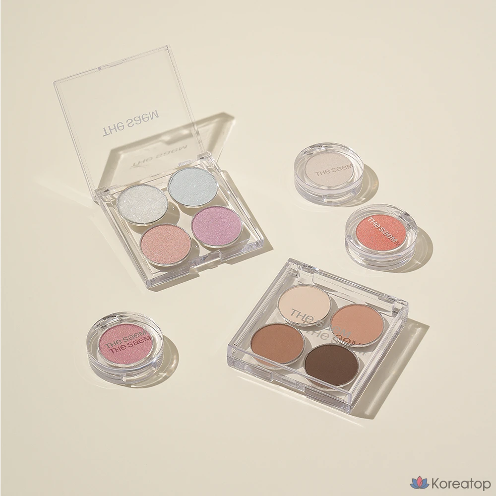 Тени для век The Saem Sammul Single Shimmer Shadow, PK01 Shimmering Shimmer, 1 шт., фото 3