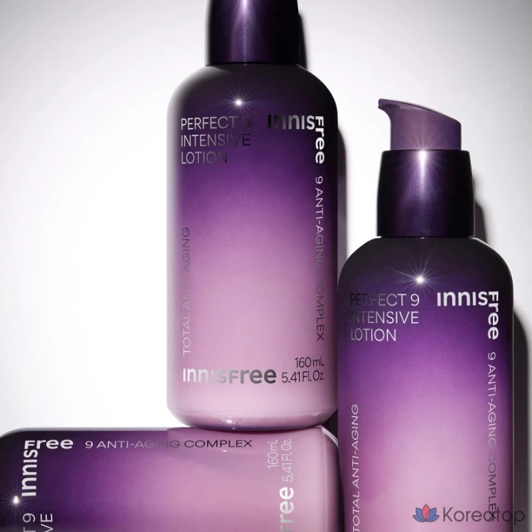 Интенсивный лосьон Innisfree Perfect 9, 160 мл, 1 шт.