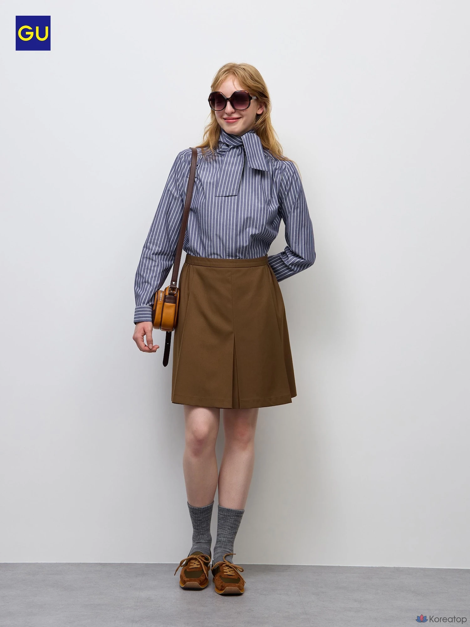 Юбка Uniqlo Box Pleated Skirt