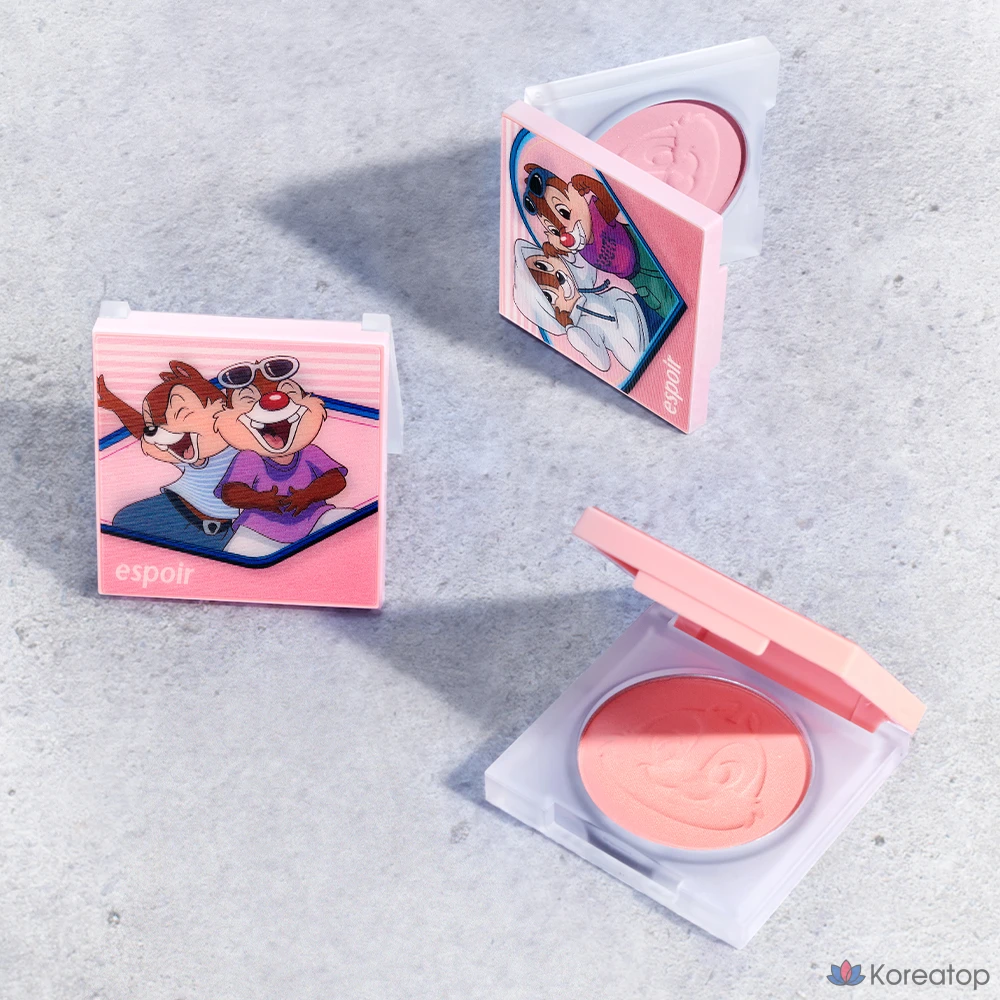 Румяна Espoir Disney Edition Blurry Cheek, 4,7 г, № 3 Lower Rosy, 1 шт., фото 6
