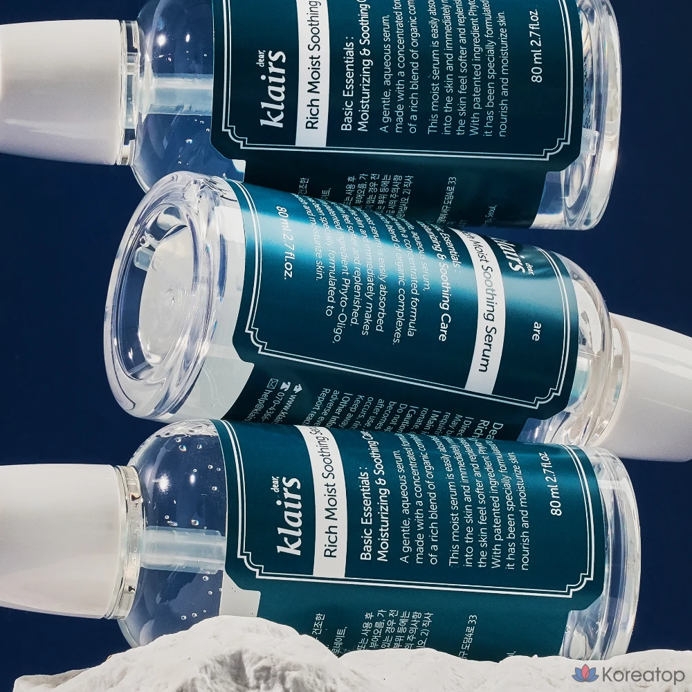 Увлажняющая успокаивающая сыворотка Dear, Klairs Rich Moist, 80 мл, 1 шт.