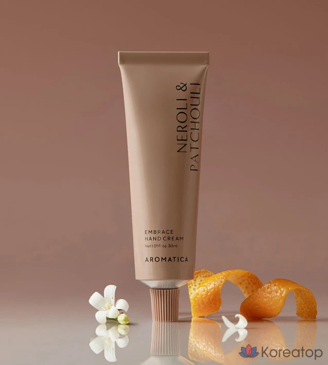 Крем для рук Aromatica Embrace с нероли и пачули, 1 шт., 30 мл