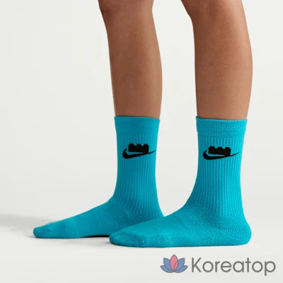 Носки Nike x LEGO Collection Everyday Essential Crew, 3 пары, фото 3