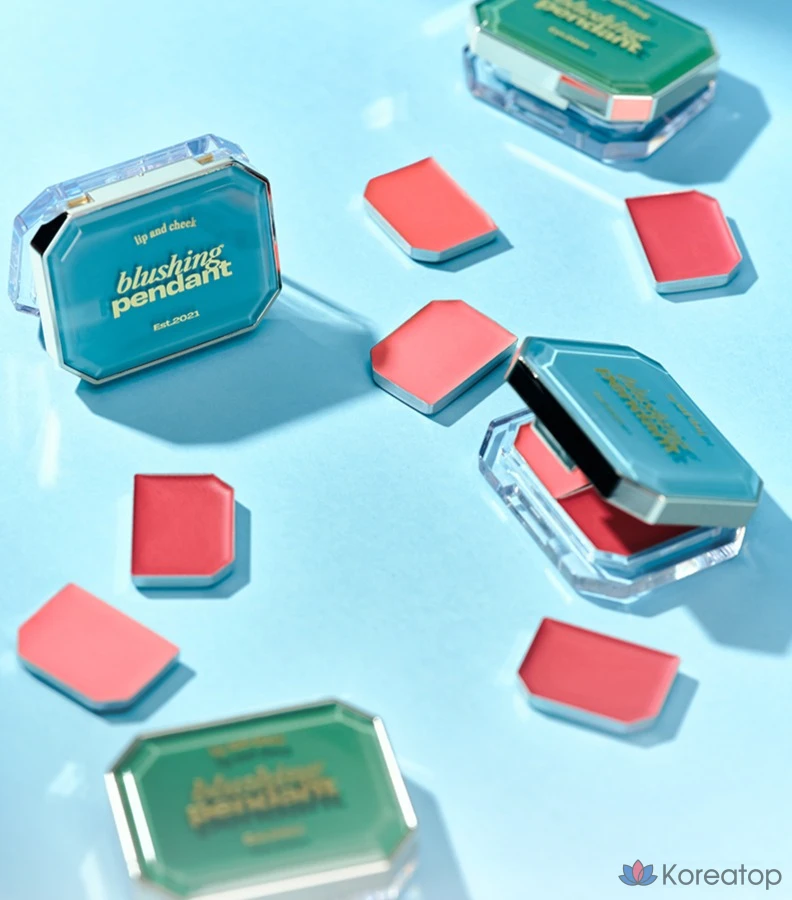 Альтернативный футляр для подвески «Blushing Pendant Case» из 10 синих ларимаров, 1 шт., фото 3