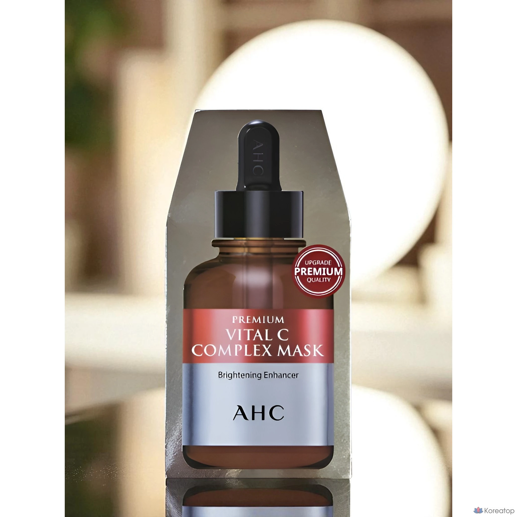 Набор из 5 ватных дисков с витамином С AHC Premium Vital C Complex Mask Pack / Whitening Ampoule / Vitamin C Cotton Mask, 2 упаковки, фото 6