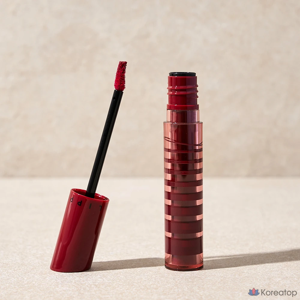 Тинт для губ Jung Saem Mool Lipfrétion Glow Lasting Tint, оттенок More Deep Plum, 1 шт., фото 5