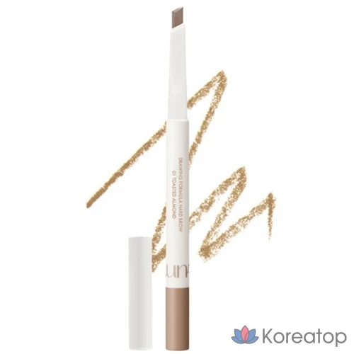 Карандаш для бровей Luna Drawing Formula Hard Eyebrow Auto Pencil 0.3g, 01, 1 шт.