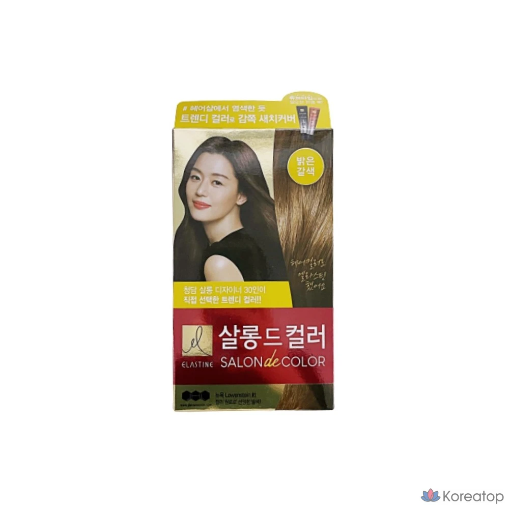 Краска для волос Elastine Salon de Color 100 г (7 оттенков), светло-коричневый, 1 шт., фото 2