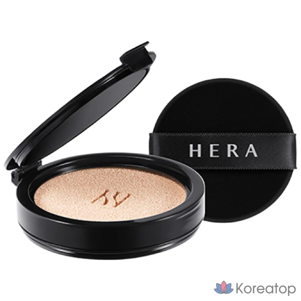Кушон Hera New Black Cushion Foundation Refill, оттенок 25N1, 15 г, 1 шт.