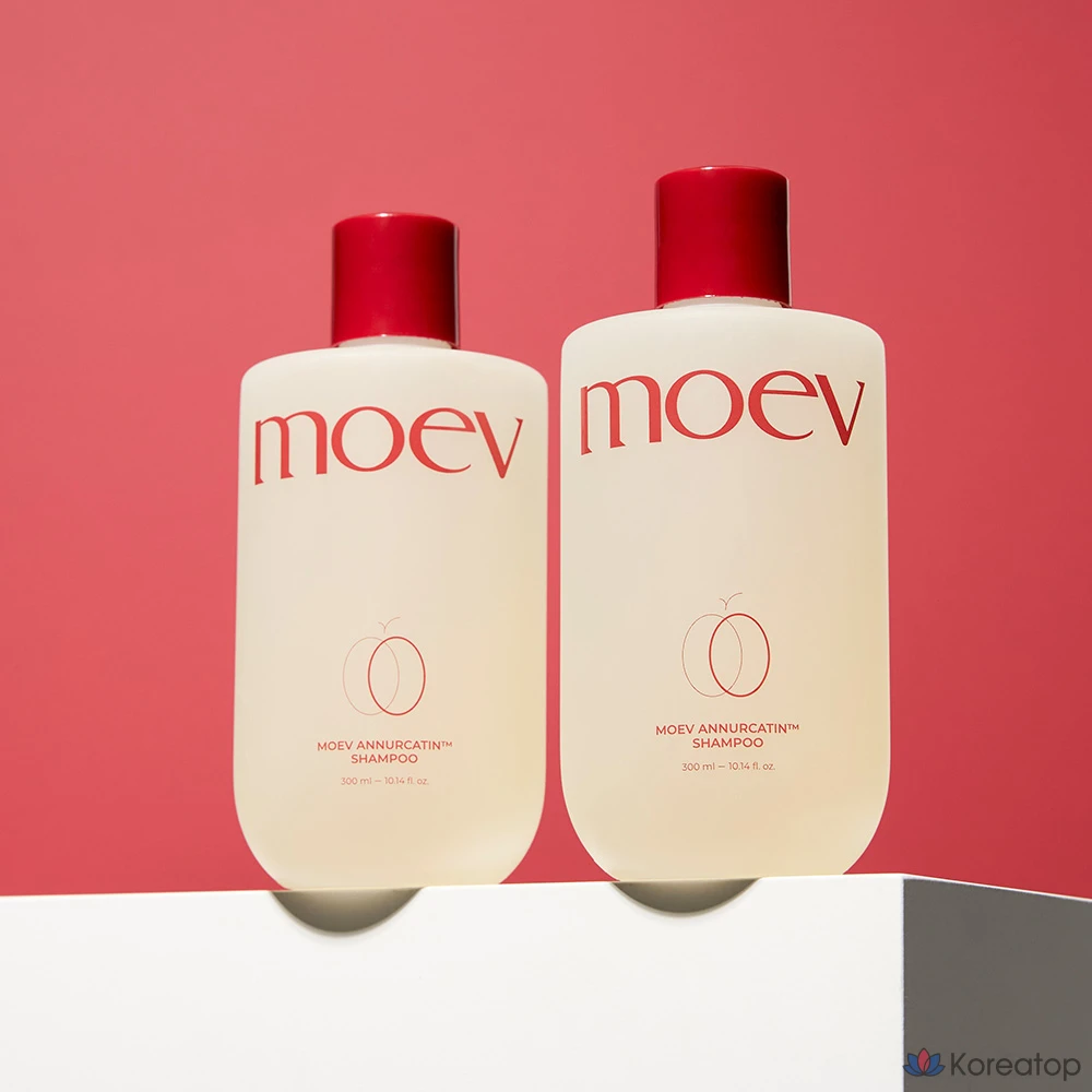 Шампунь Moev Anukatin с экстрактом яблока Анука для облегчения выпадения волос, 1 шт., 300 мл