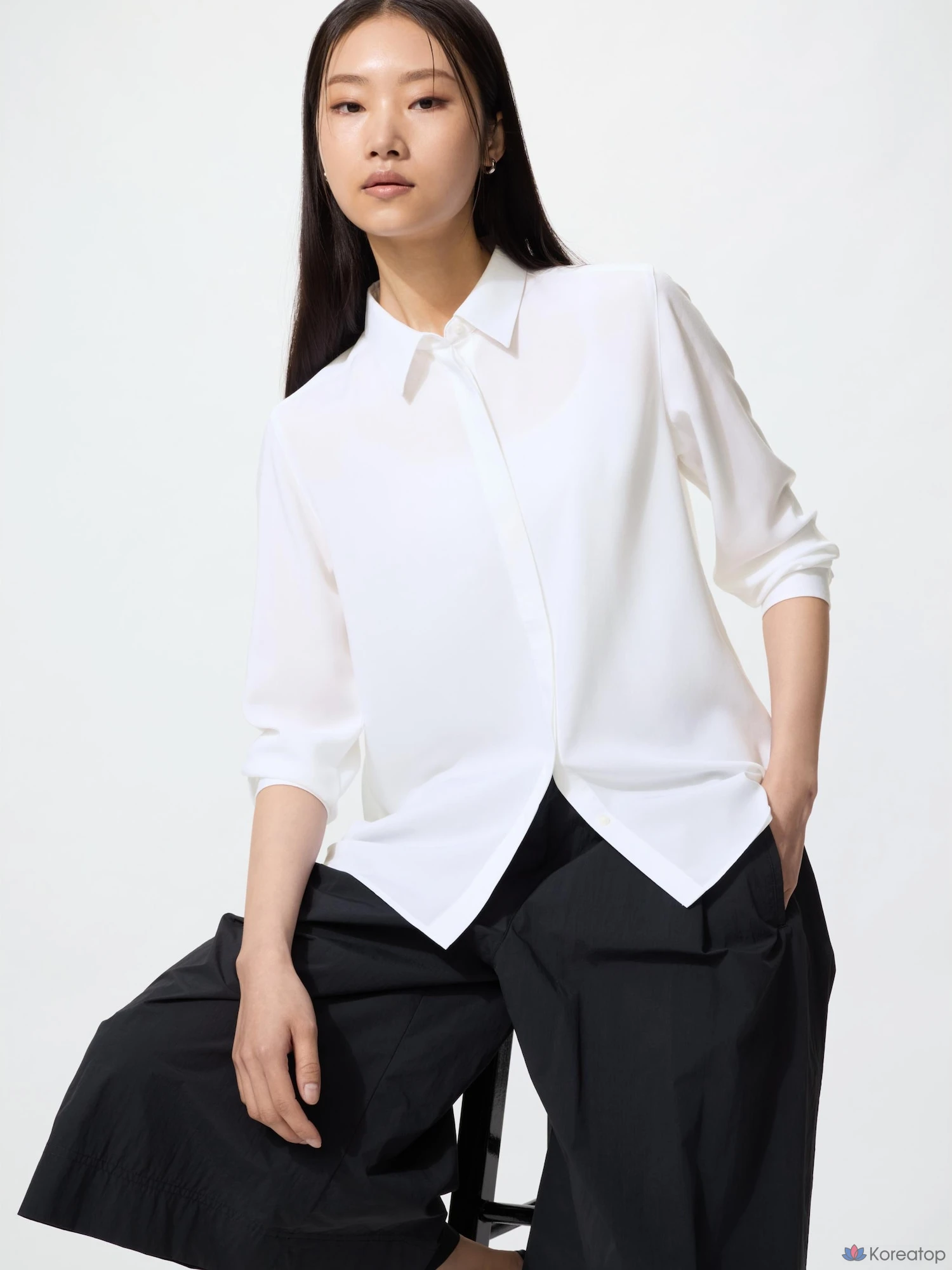 Блузка Uniqlo Rayon Blouse