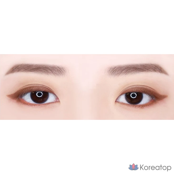 Гелевая подводка для глаз MERZY the First No-Fall, 0,5 г, цвет G6, мягкий коричневый, 1 шт., фото 5