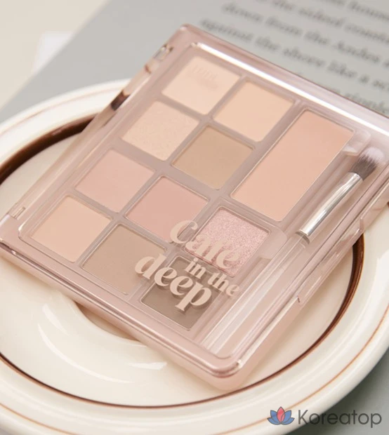 Палетка теней для век Etude House My Best Tone Eye Palette, оттенок Caffeine Over-Immersion, 1 шт., фото 2