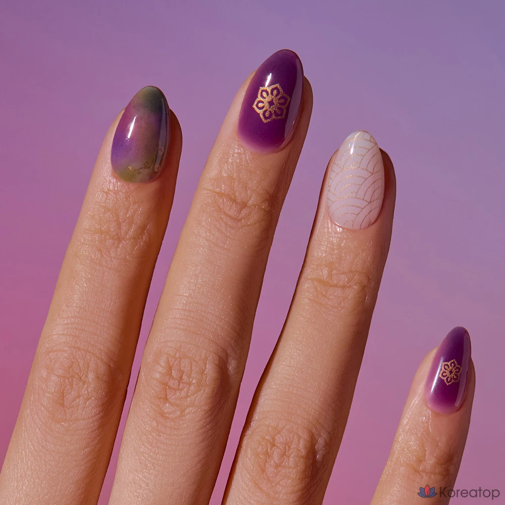 Гель-лак для ногтей Ohora Real Gel Tip, Silk Dancheong, 1 шт., фото 6