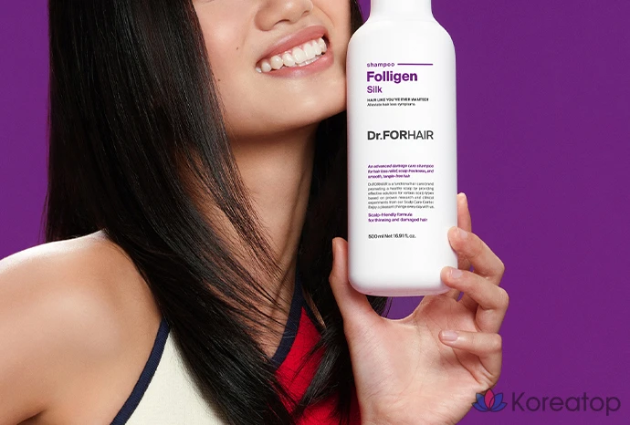 Шампунь Doctor For Hair Damaged Hair Care Hair Loss Polygen Silk, 500 мл, 1 шт., фото 4