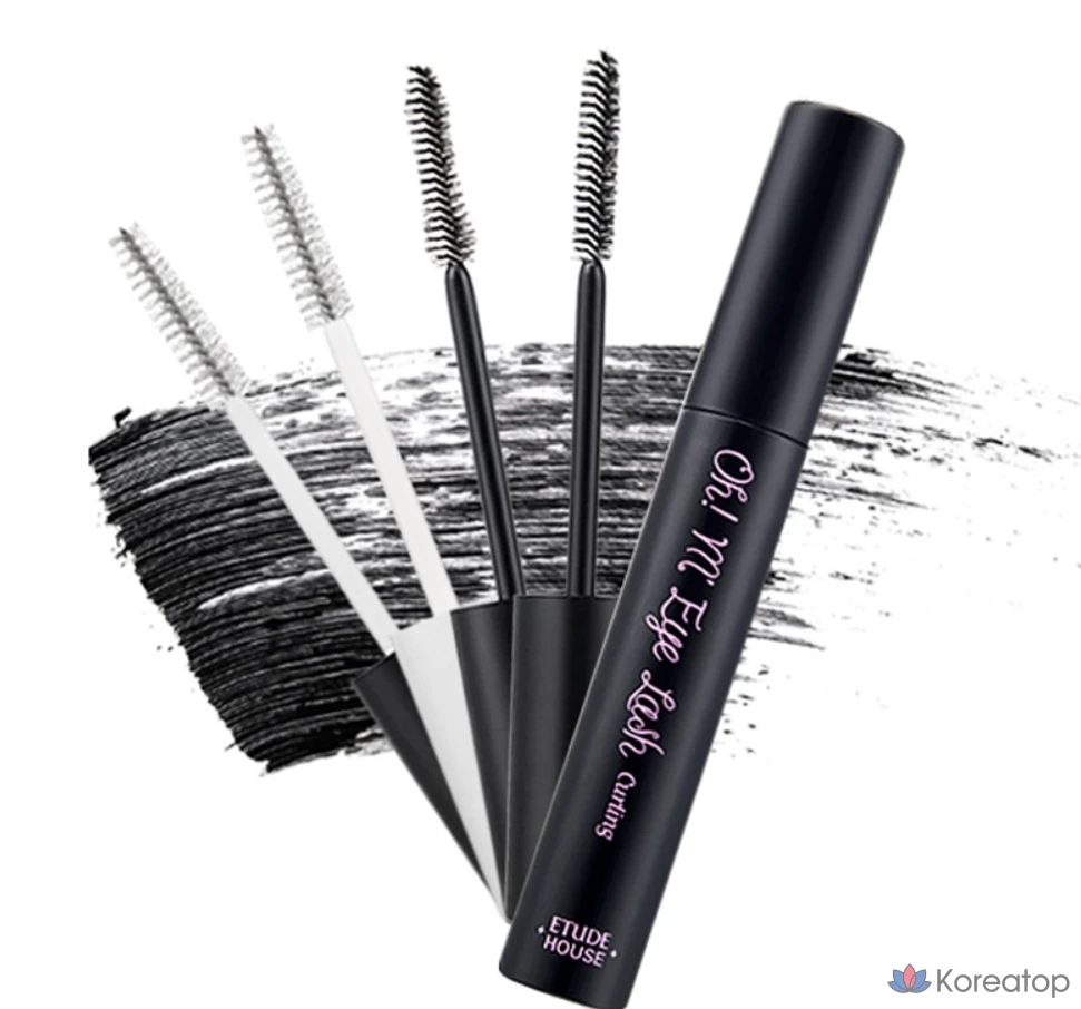 Тушь для ресниц Etude House Oh My Lash 12 г, верхнее покрытие № 1, 1 шт., фото 6