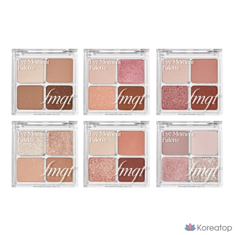 Палетка теней для век FMGT eye moment, Dear Peach, 1 шт.