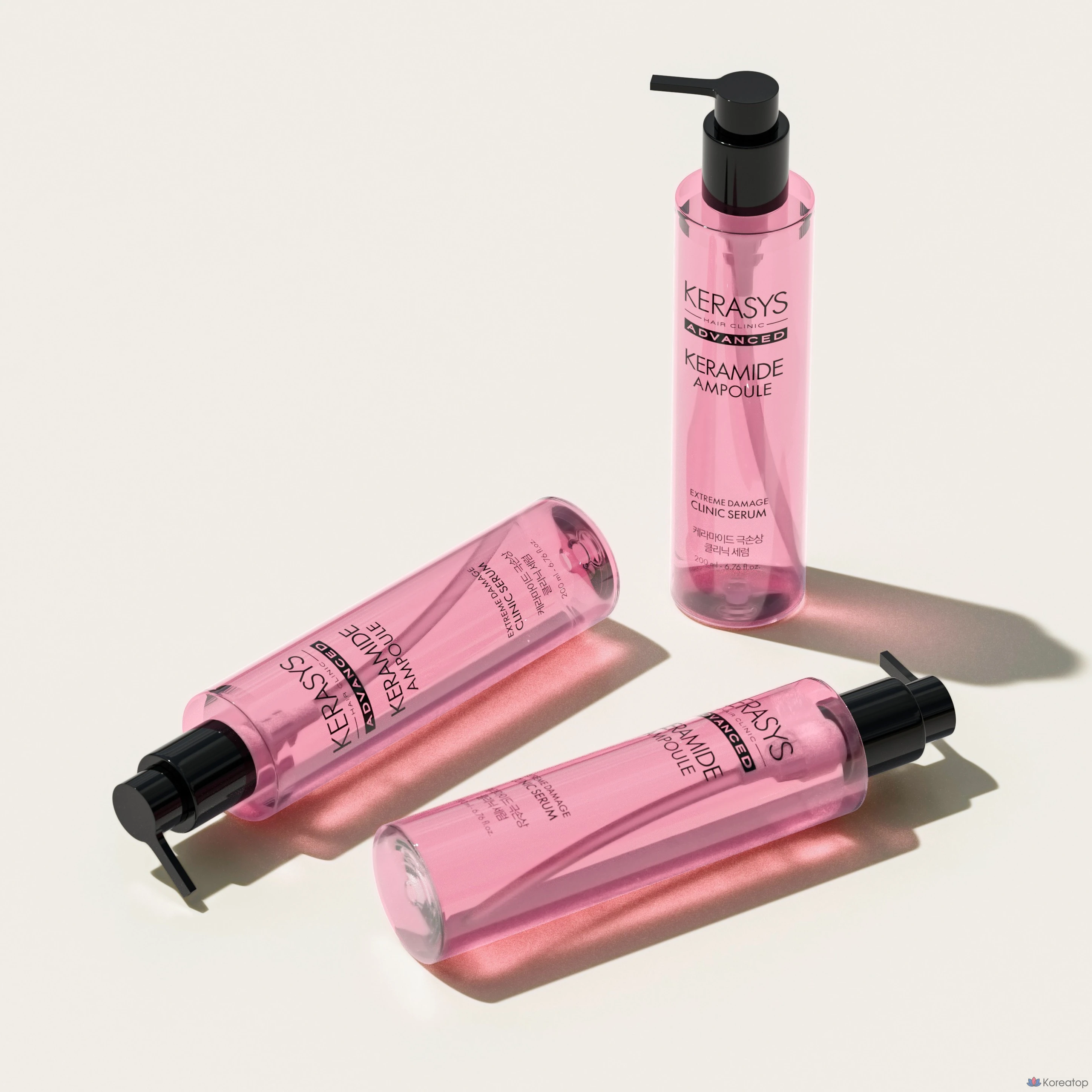 Сыворотка для лица KeraSys Advanced Keramide Extreme Damage Clinic Serum, 200 мл, 1 шт., фото 2