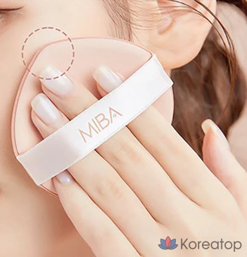 Тональный крем MIBA Nano Fit Proof Cushion Foundation, 20 г, № 21, светло-бежевый, 1 шт., фото 8