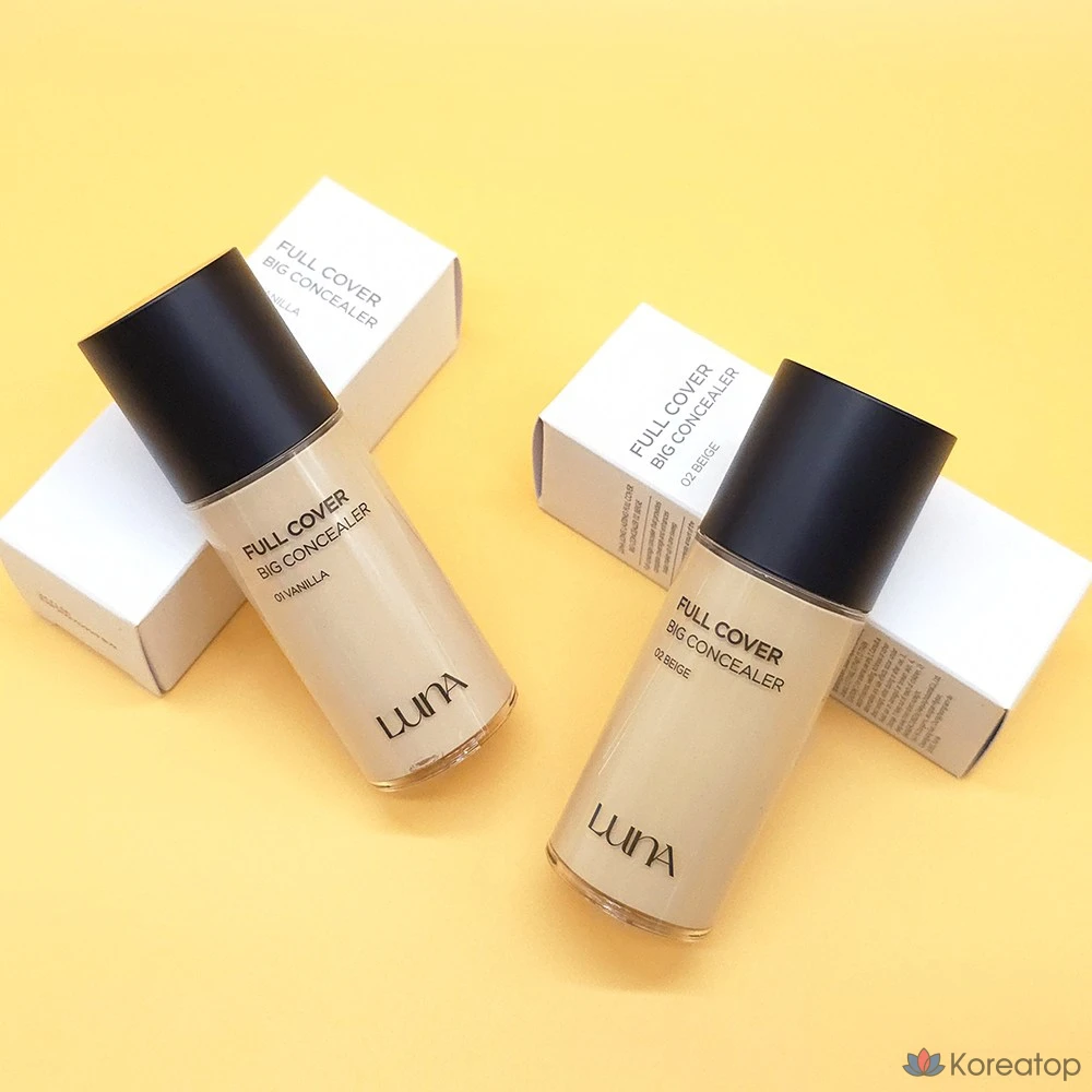 Консилер Luna Long-Lasting Full Cover Big Concealer, 40 г, 1 шт., цвет 01 Vanilla, фото 2