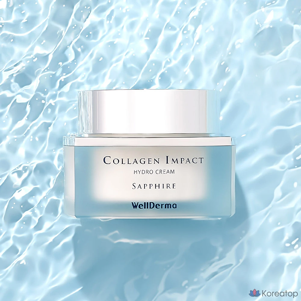 Крем WellDerma Sapphire Collagen Impact Hydro Cream, 50 г, 1 шт.