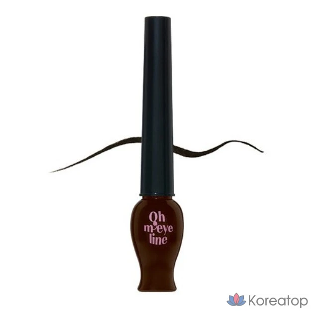 Подводка для глаз Etude Oh My Line, 5 мл, коричневый цвет 03, 1 шт.