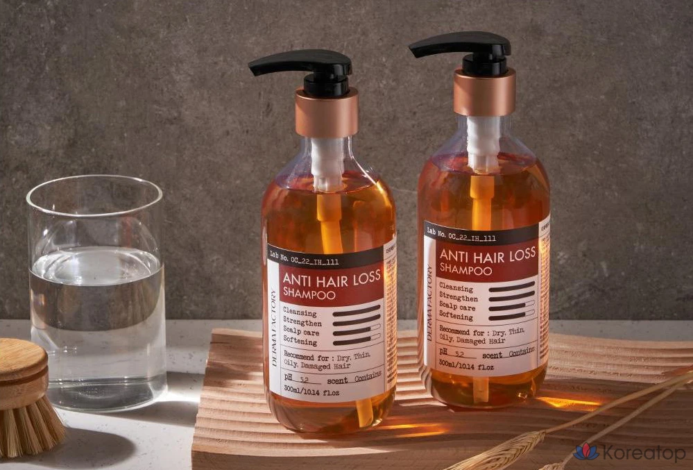 Шампунь против выпадения волос Derma Factory с пивными дрожжами, 300 мл, 1 шт.