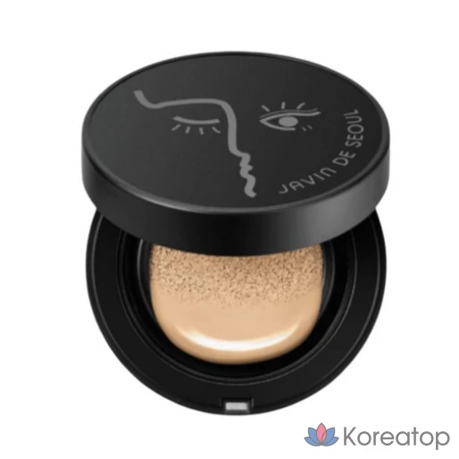 Кушон JAVIN DE SEOUL Wink Foundation Pact Cushion, оттенок 19 Cover Pale, 1 шт.