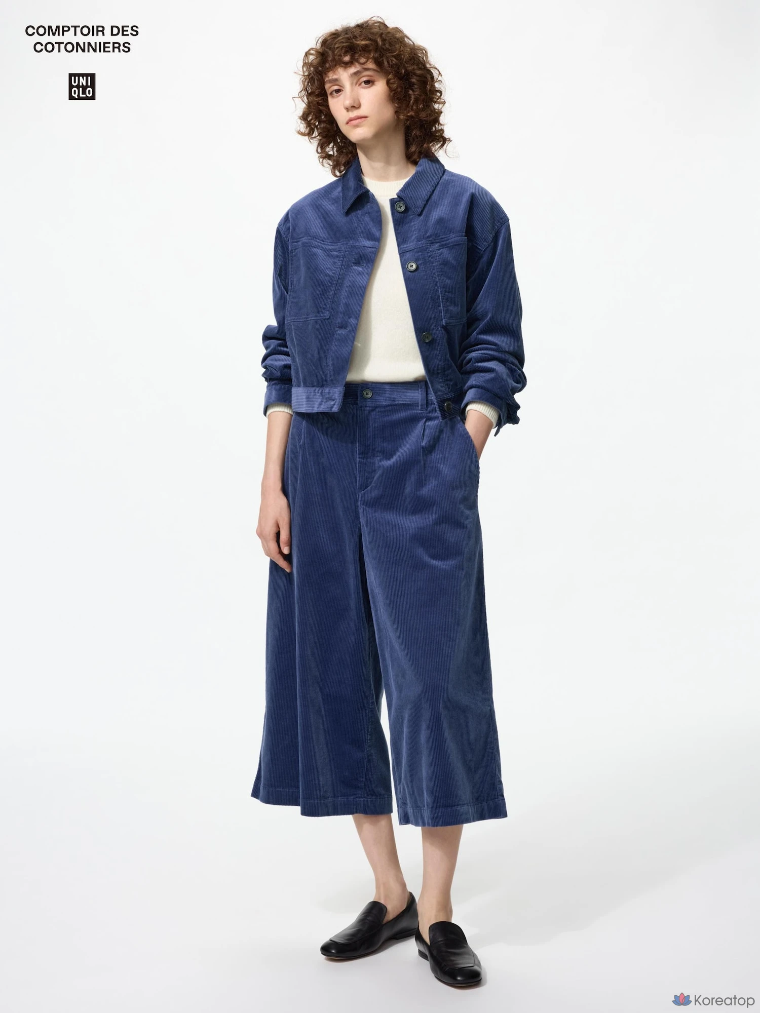 Брюки-кюлоты Uniqlo Corduroy Culottes