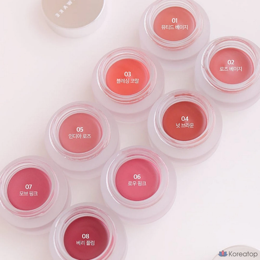 WakeMake Over Blurring Pot Multi Blurring, 02. Rose Beige, 4.5g, 1 шт., фото 2