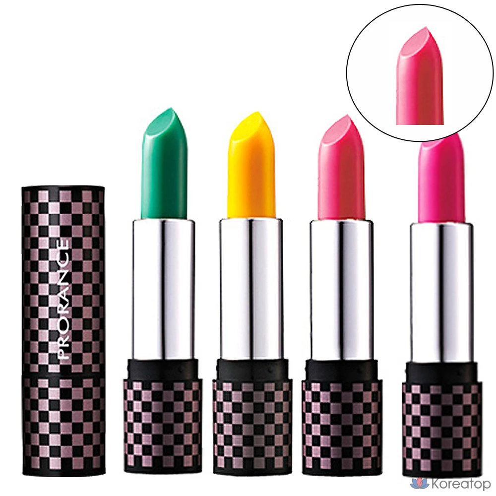 Prorance 1+1 1 набор Волшебная тонирующая помада, нейтрализующая пигментацию, увлажняющая помада-тинт, 1 шт., 3 розовых оттенка, 10 г