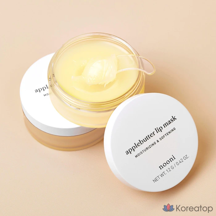 Маска для губ Nuni с маслом яблока, 12 г, 1 упаковка