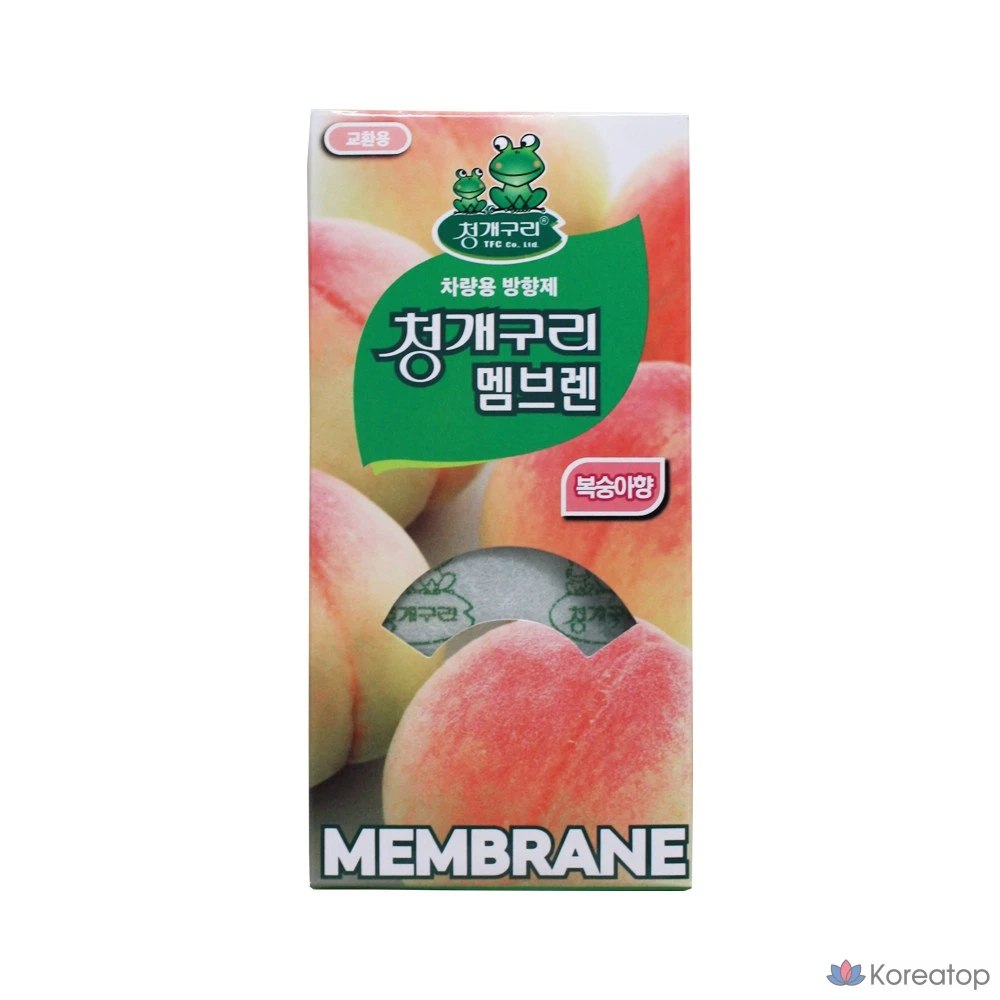 Тканевая маска для лица Cheonggaeguri Membren, оттенок Peach, 1 шт.