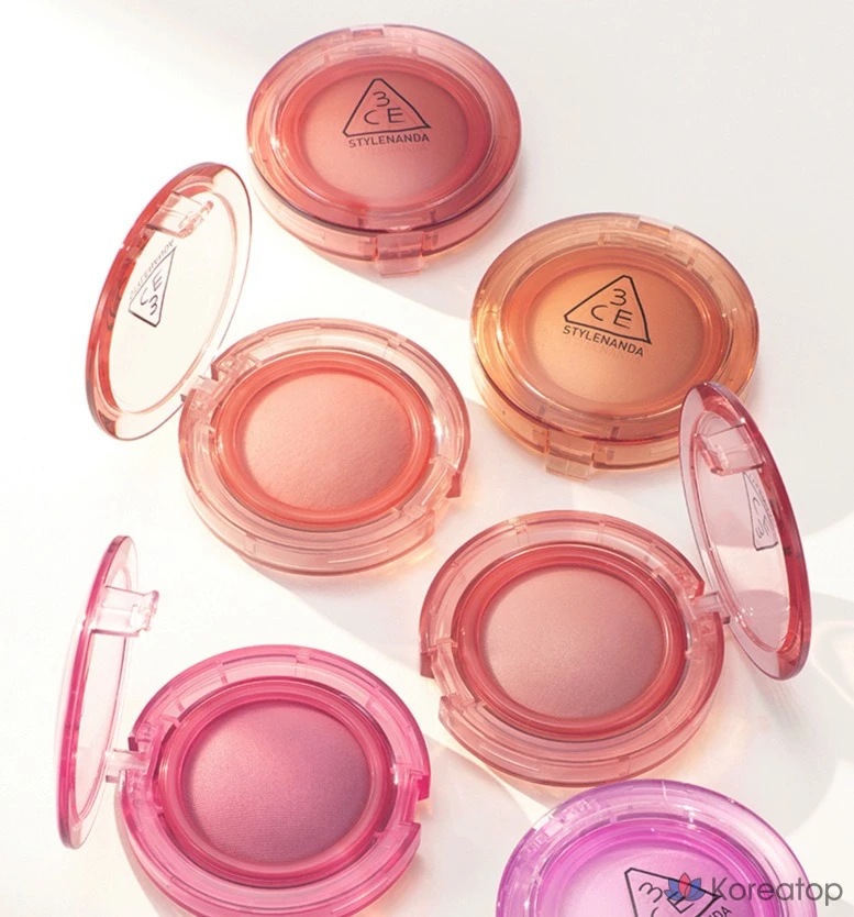 3CE Bouncy Blur Balm Cream Blusher 4.8g, Sweet On You, 1 шт., фото 8