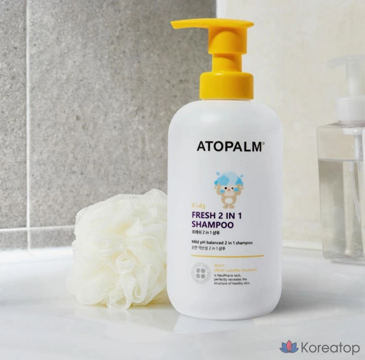 Детский шампунь-пюре Atopalm Children's Fresh 2-в-1, 460 мл, 1 шт.