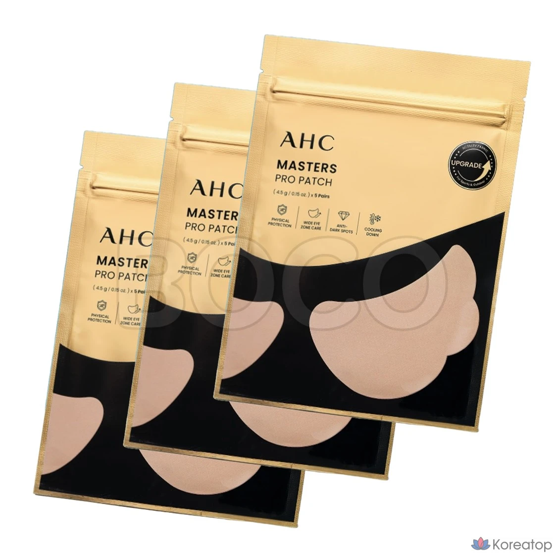 Солнцезащитные накладки для гольфа AHC Masters, упаковка из 15 штук, UV Patch, фото 2