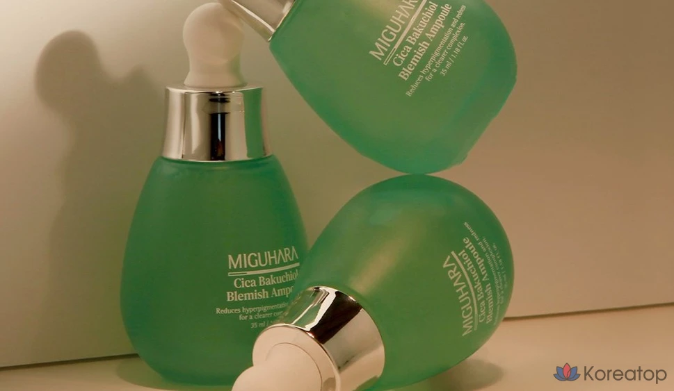 Miguhara Cica Bakuchiol Blemish Ampoule, 1 шт., 35 мл