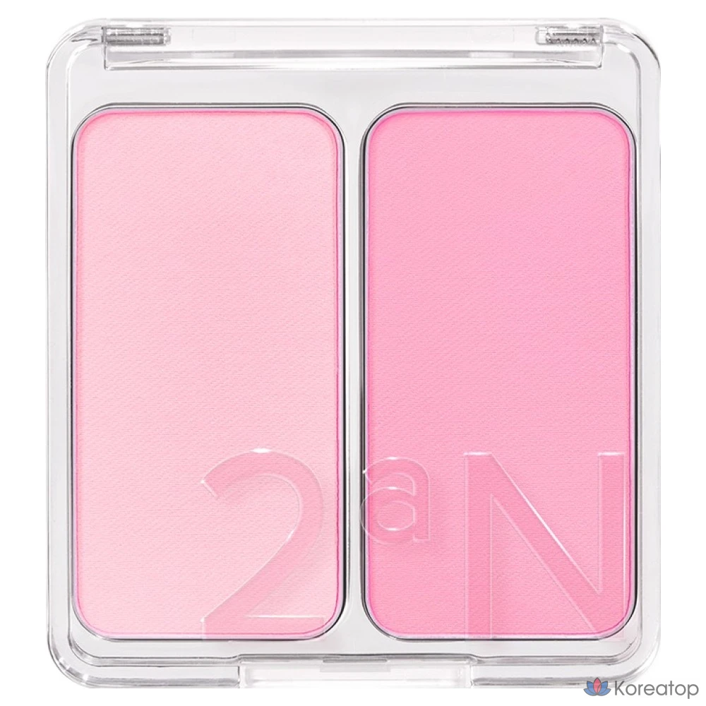 Румяна 2an Dual Cheek, оттенок 16 Pink Tension, 4.7 г, 1 шт.