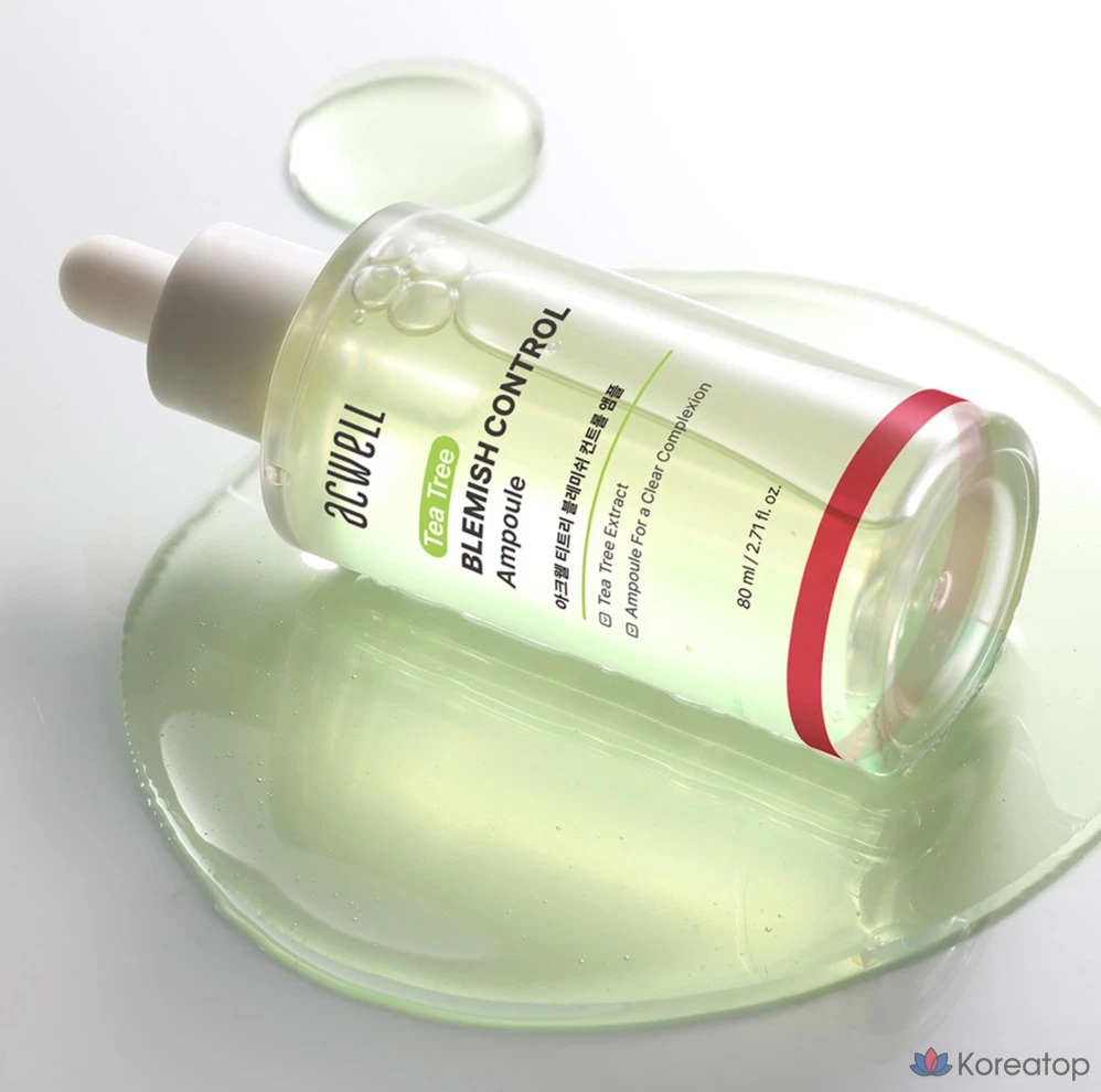 Ампула Acwell Tea Tree Blemish Control PDRN, 1 шт., 80 мл