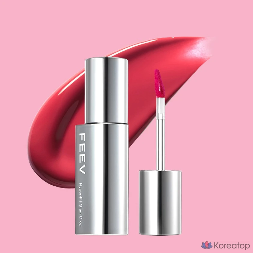 Тинт для губ FEEV Hyper Fit Glam Drop, цвет «Розовая вода», 1 шт., фото 4