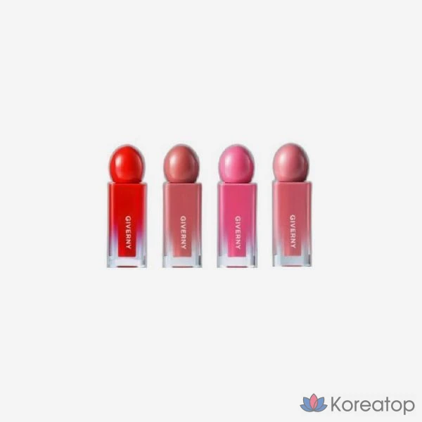 Блеск для губ Giverny Dewy Lip Glaze 4,9 г, 9 оттенков, 1 шт.