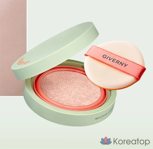 Тональная основа для подушки Giverny Close Cover, 12 г, фарфор 17C, 1 шт., фото 3