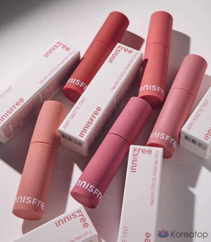 Innisfree Airy Matte Tint 3.8g, № 1, пурпурно-лиловый, 1 шт., фото 5